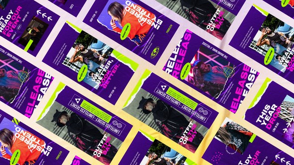 Videohive Goody Grunge Hypebeast Instagram Reel Product Promo template preview