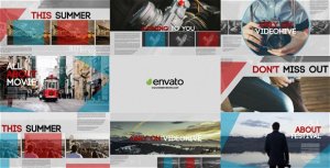 Videohive Extreme Promo Video Displays template preview
