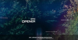 Epic Opener Video Displays template preview