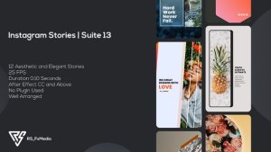 Videohive Instagram Stories | Clean Media Zone V.02 | Suite 13 Product Promo template preview