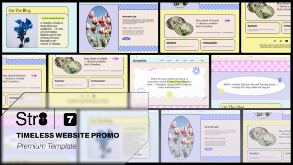 Videohive Timeless Website Promo Product Promo template preview