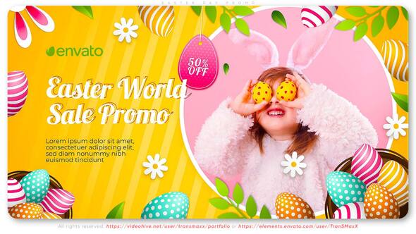 Easter Day Promo Openers template preview