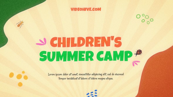 Videohive Summer Camp Opener 53077978 Openers template preview