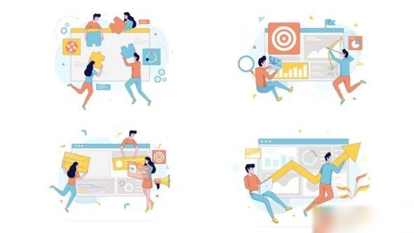 Videohive Start-Up Motion Graphic Openers template preview