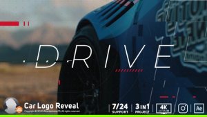 Videohive Car Logo Reveal 20426344 Logo Stings template preview