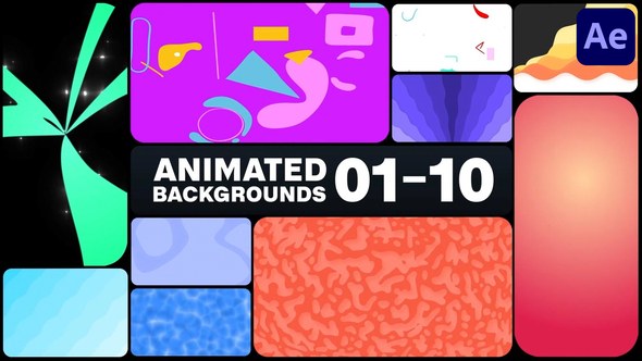 Videohive Animated Backgrounds for After Effects 47917301 Elements template preview
