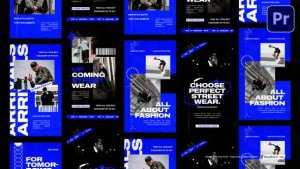 Urban Instagram Stories For Premiere Pro Premiere Pro template preview