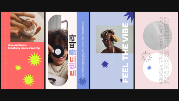 Videohive Clear And Smooth Vertical Social Media Stories for After Effects Product Promo template preview