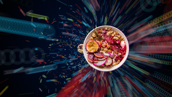 Dynamic 4K Food Menu Video Displays template preview