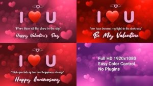 Videohive Valentine's Day 50501270 Openers template preview