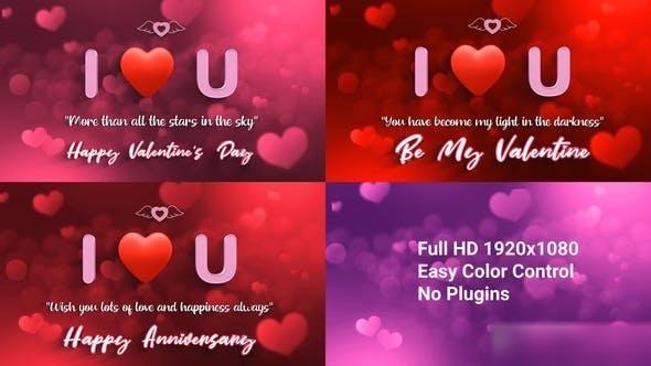 Videohive Valentine's Day 50501270 Openers template preview