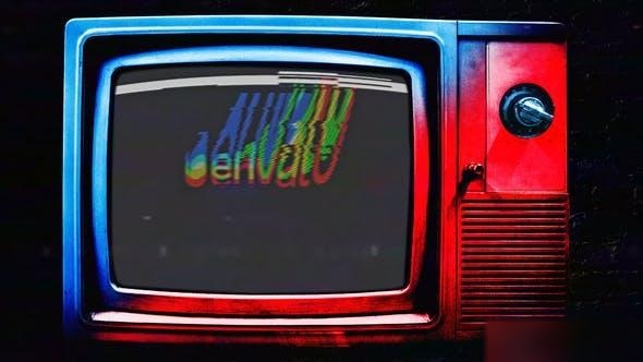 Videohive VHS Logo Logo Stings template preview