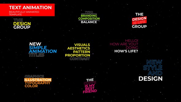 Videohive Text Animation 1.0 | After Effects 48236055 Titles template preview