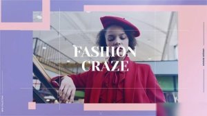 Videohive Fashion Craze Openers template preview