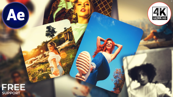 Videohive Memories Slideshow || PhotoGallery Video Displays template preview