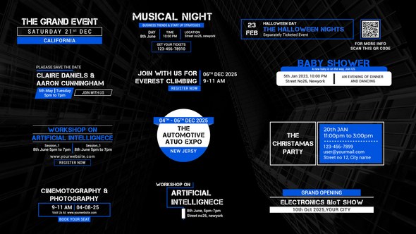 Videohive Event & Dates Titles Titles template preview