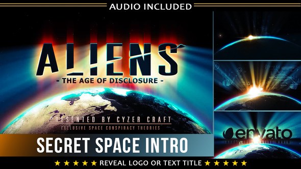 Videohive Space Logo 23429182 Openers template preview