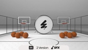 Videohive Basketball Logo 55376063 Logo Stings template preview