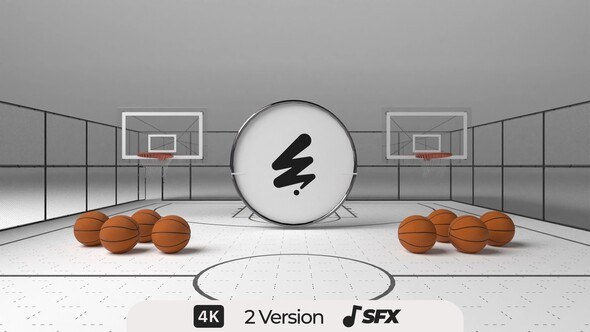 Videohive Basketball Logo 55376063 Logo Stings template preview