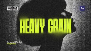 Videohive Heavy Grain Overlay Elements template preview