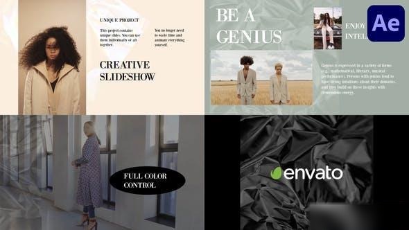 Videohive Creative Presentation Scenes for After Effects Openers template preview
