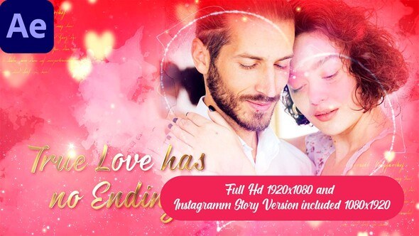 Videohive Valentines Day Slideshow 35864243 Video Displays template preview