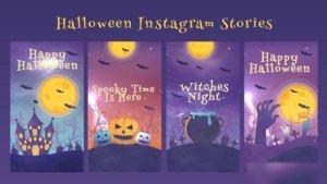 Videohive Halloween Instagram Stories 47691142 Openers template preview