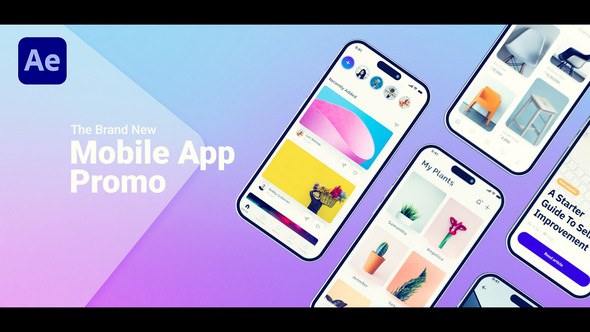 Videohive Phone 14 - Mobile App Promo Product Promo template preview