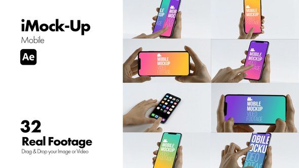 Videohive iMock-Up Mobile for After Effects Product Promo template preview