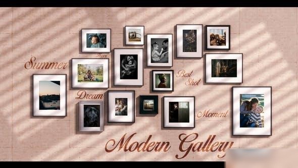 Videohive Modern Album Deco Photo Gallery Openers template preview