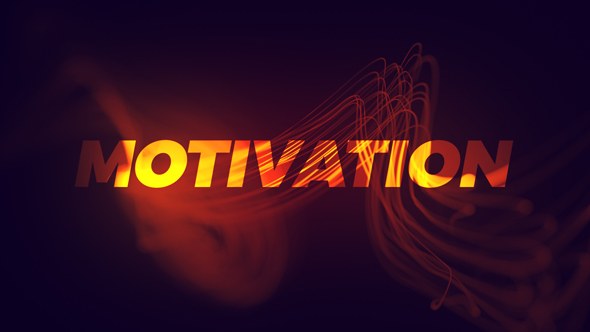 Cinematic Particles Trailer Video Displays template preview