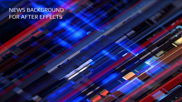 Videohive News Lines Background Broadcast-packages template preview