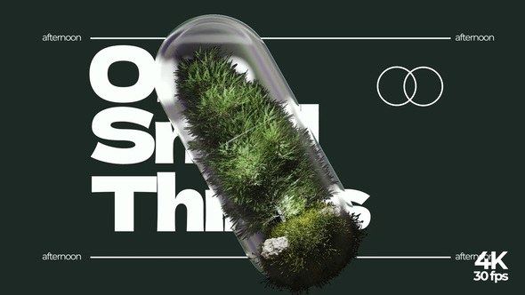 Videohive Capsule Nature Title Video Displays template preview
