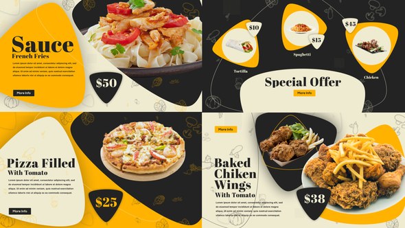 Videohive Delicious Food Promo 50659862 Product Promo template preview