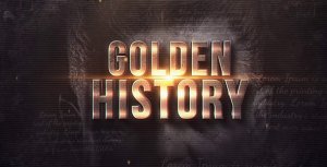 Videohive Golden History Openers template preview