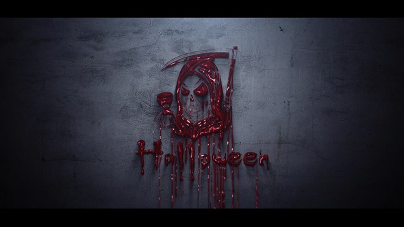 Videohive Horror Logo Logo Stings template preview