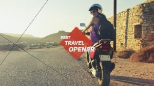 Videohive Fast Travel Opener Openers template preview