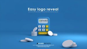 Videohive Calculator Logo Logo Stings template preview