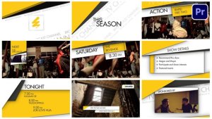 Tv Graphic Pack Premiere Pro template preview