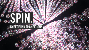 Videohive Cyberpunk Spin Transitions Vol. 03 Elements template preview