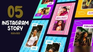 Videohive Instagram Frame After Effects Template Elements template preview
