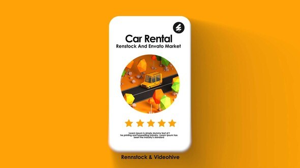 Videohive Car Rental Logo Logo Stings template preview