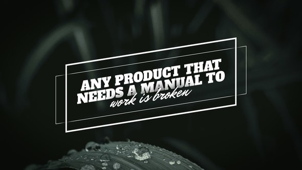 Videohive Big Text Animations Titles template preview