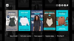 Videohive Commerce Instagram Stories 45018685 Product Promo template preview