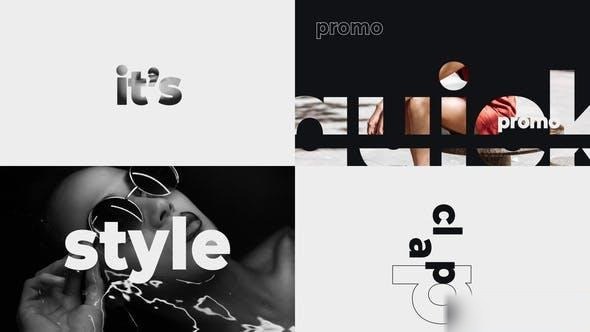 Videohive Stomp Rhythm Opener | Bold Typography Openers template preview