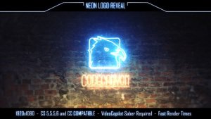 Videohive Neon Logo Reveal 16184476 Logo Stings template preview