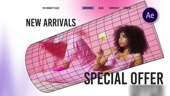 Videohive Wire & Color Fashion Opener Openers template preview