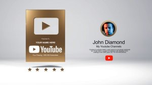 Videohive YouTube Creator Reward Product Promo template preview