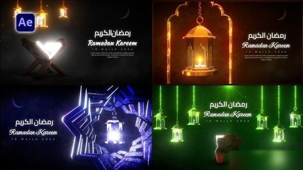 Videohive Ramadan Greetings Pack Ramadan template preview