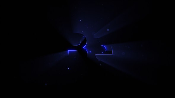 Videohive Light Particles Logo 50596405 Logo Stings template preview